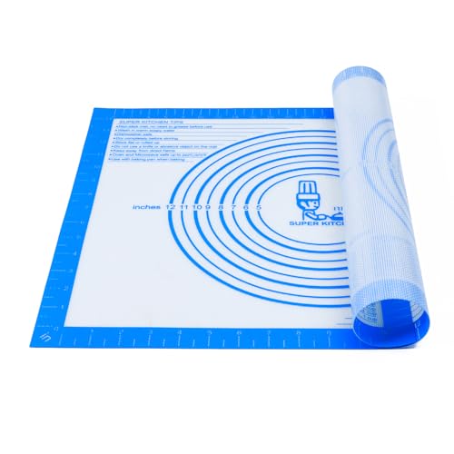 Nonstick Silicone Pastry Baking Mat Large with Measurements 16''By 20''