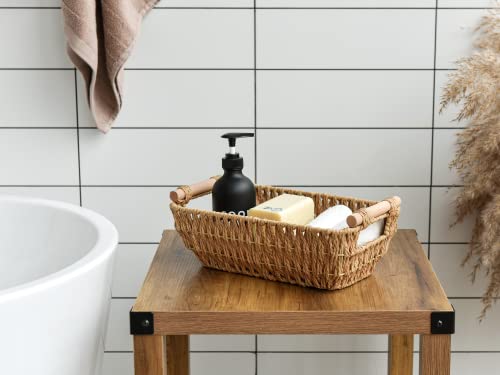 Hand Woven Small Wicker Baskets (2 Count)