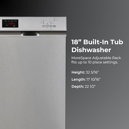18" Compact Dishwasher