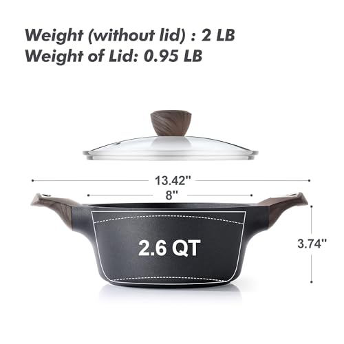 Nonstick Stock Pot with Lid