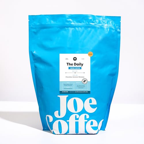 NYC Roaster), The Daily Ground Specialty Coffee, 2 lb Bag, Rainforest Alliance Certified, Kosher, Climate Friendly (12 Ounce)
