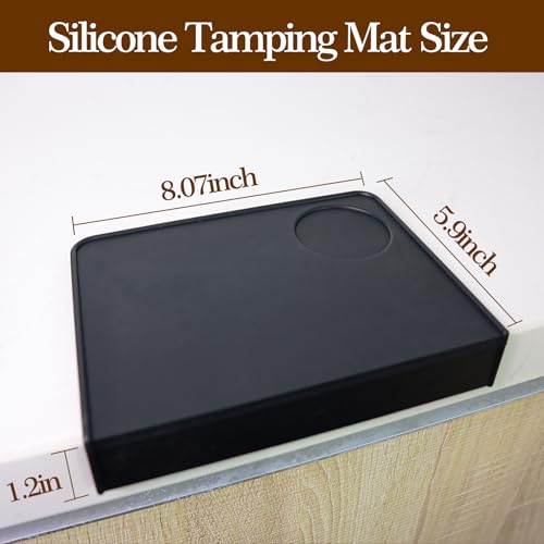 Compact Espresso Tamping Mat