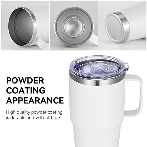 20 oz Tumbler Bulk with Handle Lid and Straw (12 Count)