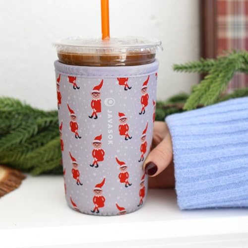 JavaSok Iced Coffee & Cold Soda Insulated Neoprene Cup Sleeve