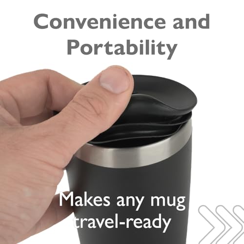 Reusable Silicone Lid for Coffee Cups and Mugs
