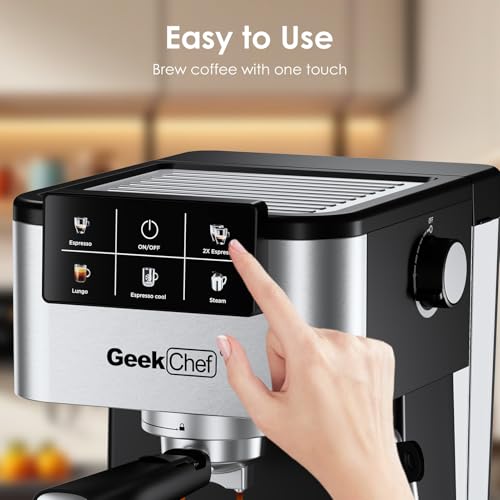 Espresso Machine with Milk Frother