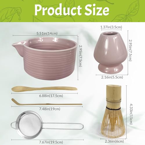Matcha Whisk Set 6 pc Kit