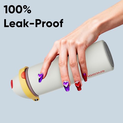 Insulated Water Bottle with Straw