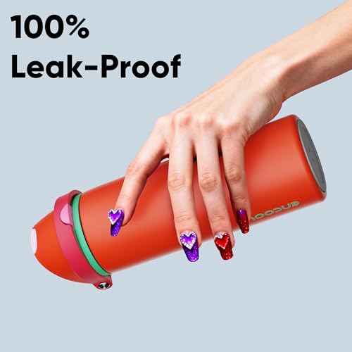 Insulated Water Bottle with Straw