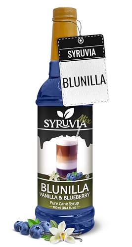 Coffee Syrup BLUNILLA Syrup (25.4 Fl Oz)