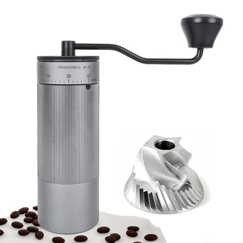 Mini Manual Coffee Grinder With 40 Adjustable Settings