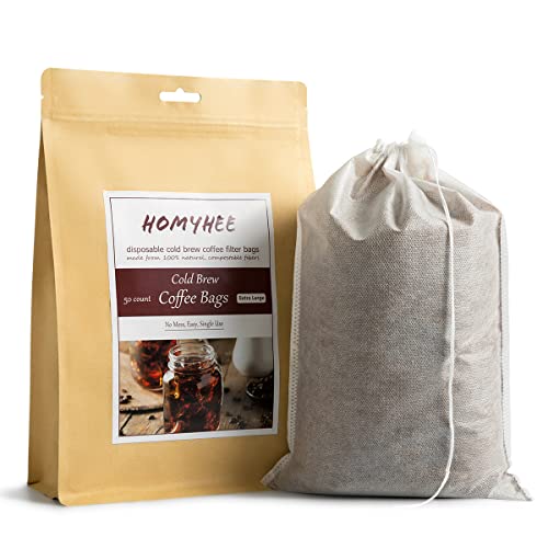 Disposable Cold Brew Coffee Filters (60 Count)