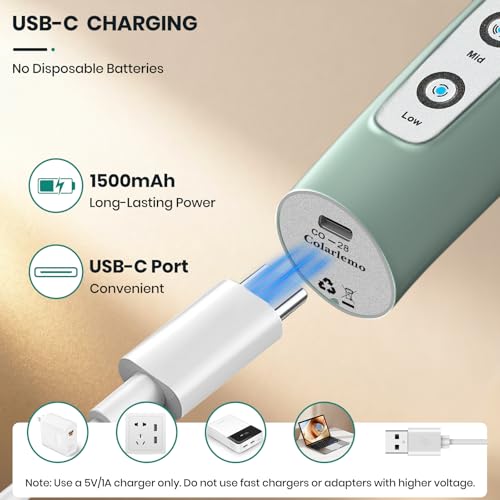 Milk Frother Handheld Rechargeable