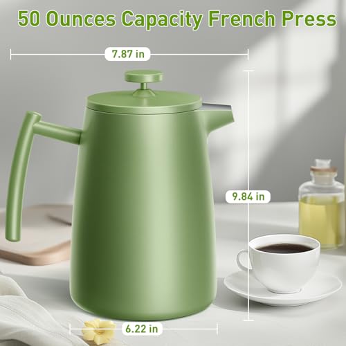50oz French Press Coffee Maker