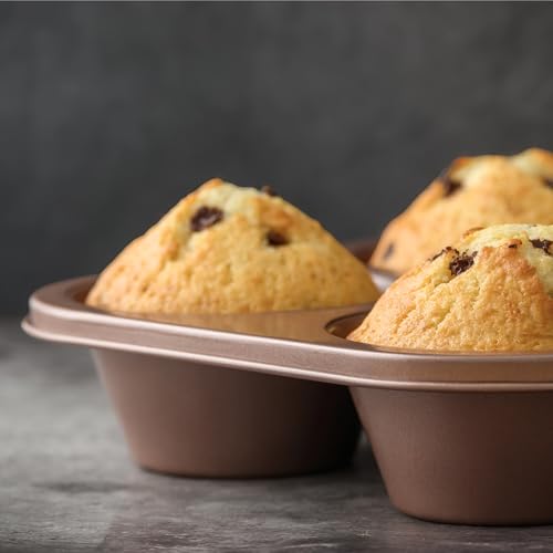 6 Cup Jumbo Muffin Pan Nonstick
