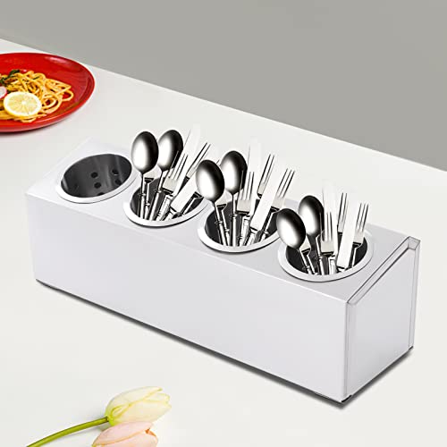 Stainless Steel Flatware Utensil Holder