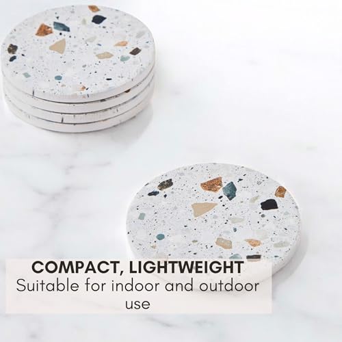 Terrazzo Coasters Set of 6 (6 Count)