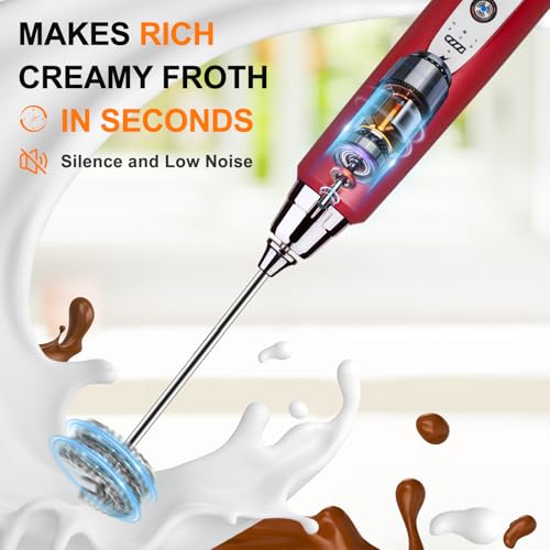 Handheld Milk Frother Wand for Coffee
