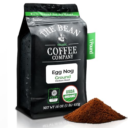 The Bean Organic Coffee Co. Egg Nog (16 Ounce)