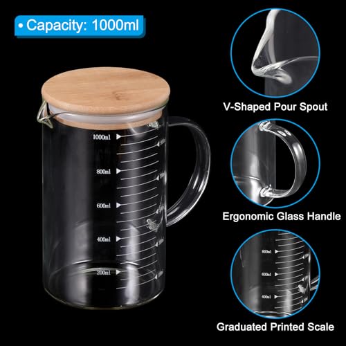 1000ml Glass Measuring Cup