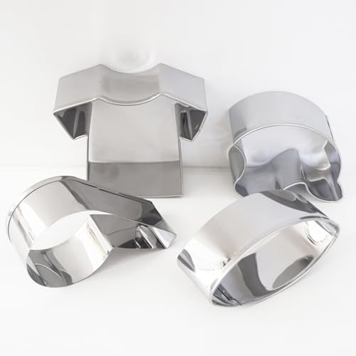 Football Cookie Cutter Set of 4 (4 Count)