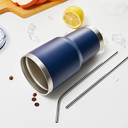 30oz Insulated Tumbler With Lids and Straws (8 Count)