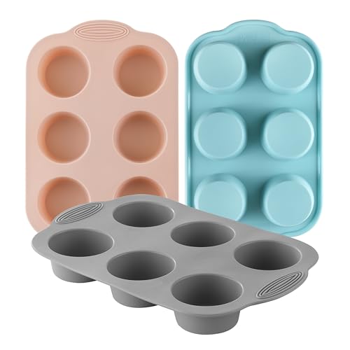 3 Pack Silicone Muffin Pan (3 Count)