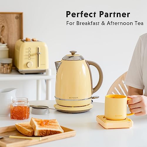 K640 Stainless Steel Electric Tea Kettle with Auto Shut