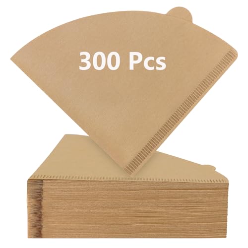 300Pcs Cone Coffee Filters #2 (300 Count)