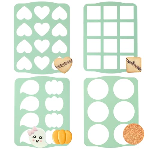 Cookie Stencil Molds (4 Count)