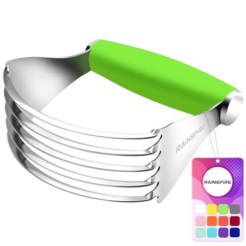 Large Pastry Cutter For Baking Durable Pastry Blender Dough Cutter Green