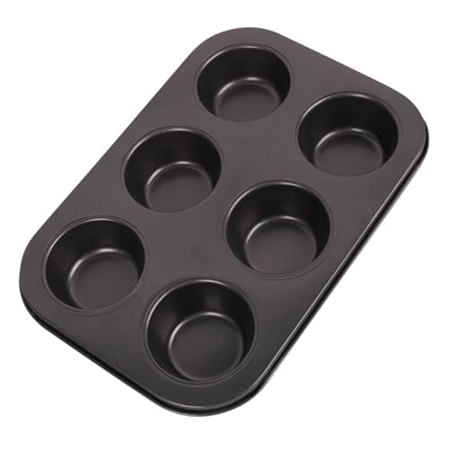 2 Packs 6 Cup Muffin Baking Pan Tin
