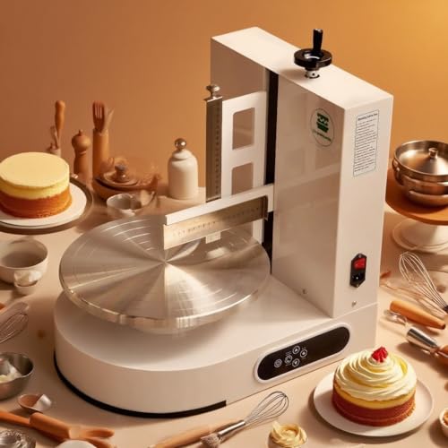 Semi Automatic Birthday Cake Smoothing Coating Machine