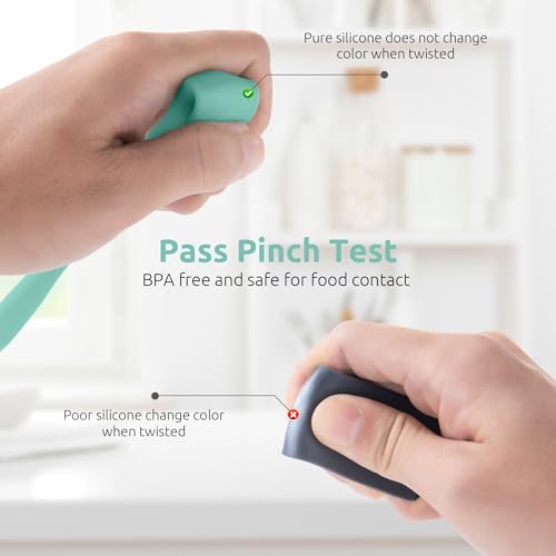 Skinny Silicone Jar Spatula Scraper