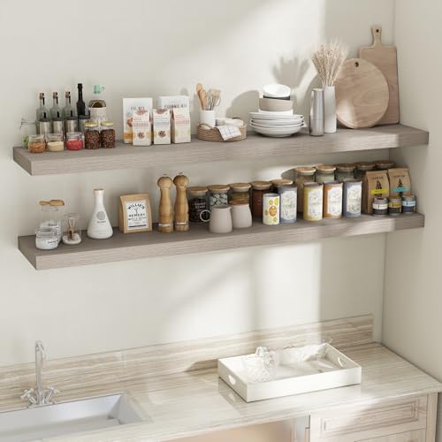 12 Inch Deep Floating Shelves (2 Count)