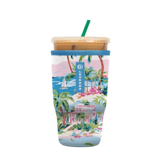 JavaSok Iced Coffee & Cold Soda Insulated Neoprene Cup Sleeve