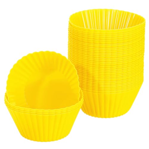 42Pcs Silicone Cupcake Liners (42 Count)