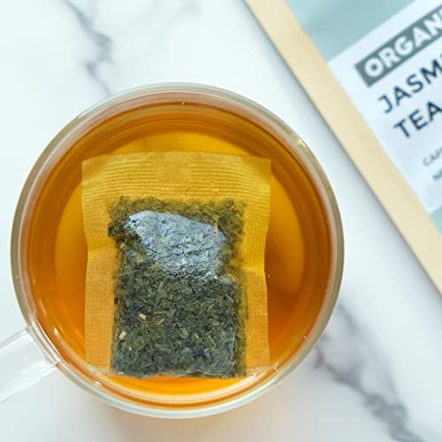 Organic Jasmine Green Tea Bags (50 Count)