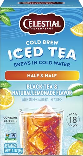 Cold Brew Half & Half Iced Tea Bags 18 Tea Bags (18 Count)