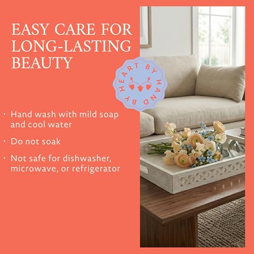 Trellis Mango Wood Serving Tray