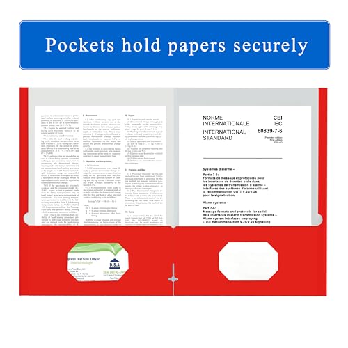 File folders with Pockets (25 Count)