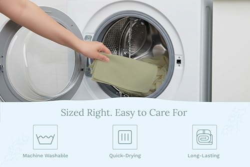 Organic Cotton Sage Flour Sack Kitchen Towels (10 Count)