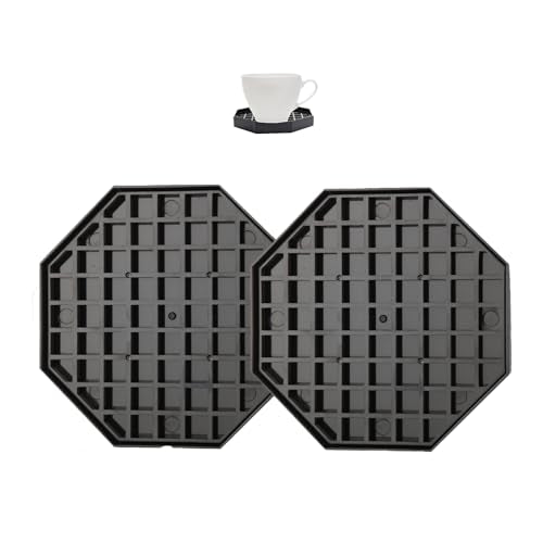 Drip Trays 5.3" Octagonal Coffee Drip Tray (2 Count)