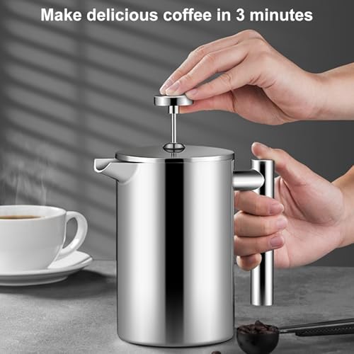 1000ml French Press Coffee Maker