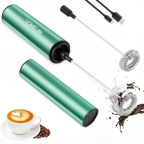 Milk Frother Rechargeable Battery Operated Frother for Coffee