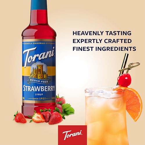 Sugar Free Strawberry Flavored Drink Syrup (101.6 Fl Oz)
