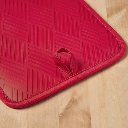 Basketweave Soft Silicone Pot Holder 2 (2 Count)