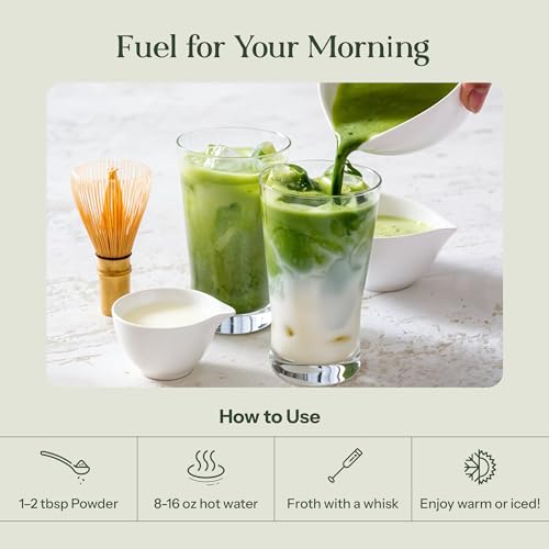 Kroma Beauty Matcha Latte Powder with Collagen (4.2 Ounce)
