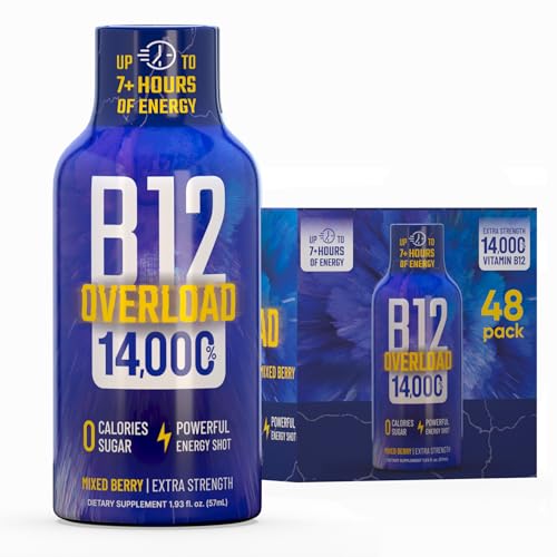 B12 Overload Extra Strength Energy Shot (23.16 Fl Oz)
