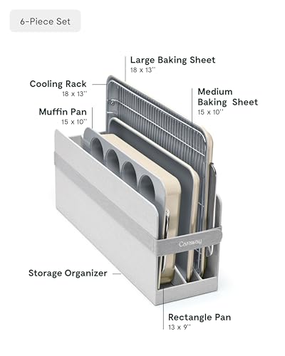 5-Piece Non-Stick Ceramic Bakeware Set (5 Count)